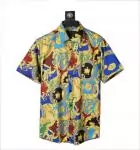 chemise versace vintage homme couronner flower